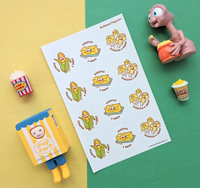 Buttered Popcorn EverythingSmells Scratch & Sniff Stickers