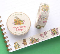 Gingerbread Village Washi Tape *NEW!