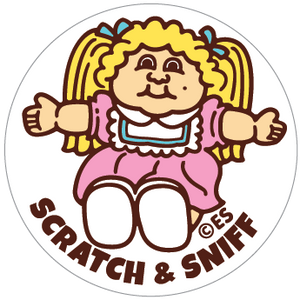 Baby Powder Doll EverythingSmells Scratch & Sniff Stickers