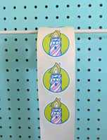 Birthday Candle Sticker From The Roll *NEW!