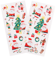 Candy Cane Santa Scratch & Sniff Stickers *NEW!