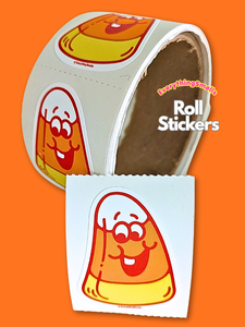 Candy Corn Sticker From The Roll *NEW!