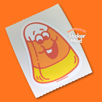Candy Corn Sticker From The Roll *NEW!