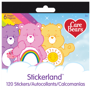 Care Bears Stickerland Book by Sandylion