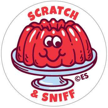 Cherry Jiggle EverythingSmells Scratch & Sniff Stickers