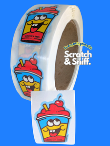 Cherry Slushie Scratch & Sniff Sticker Roll *NEW!