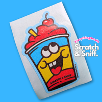 Cherry Slushie Scratch & Sniff Sticker Roll *NEW!