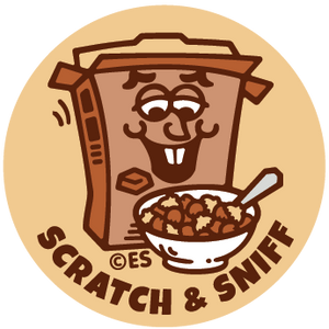 Chocolate Cereal EverythingSmells Scratch & Sniff Stickers