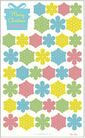 Colorful Snowflake Stickers by Ryu Ryu *NEW!