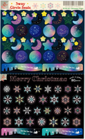 Christmas Night Stickers by Ryu Ryu *NEW!