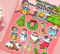 Christmas Stickers by Toasted Ink