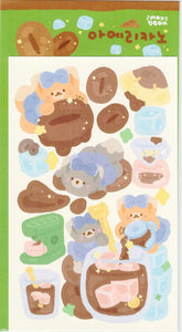 Americano Coffee Stickers by Maybean