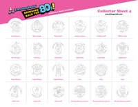 Digital Download EverythingSmells' Sticker Collector Sheets 1-4 *NEW!