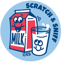 Milk & Cookies EverythingSmells Scratch & Sniff Stickers *NEW!