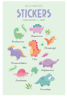 Dinosaurs Clear Stickers *NEW!