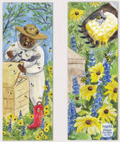 Honey Bear Double Sided Bookmark