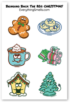 Bringing Back The 80s Christmas Sticker Sheet by EverythingSmells