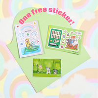 FREE Limited-Edition 9 O'Clock Bonnie Mini Sticker Sheet!