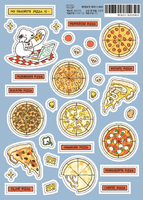 Favorite Pizza Stickers by 9 O'Clock Bonnie *NEW!