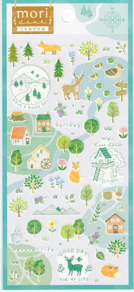 Woods & Wildlife Paper Stickers by Mind Wave