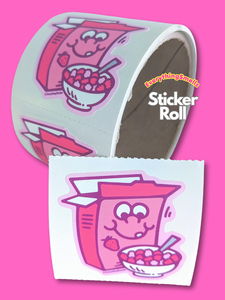 Franken Berry Sticker From The Roll *NEW!