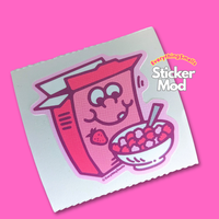 Franken Berry Sticker From The Roll *NEW!
