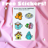Limited-Edition EverythingSmells' Christmas Sticker Sheet