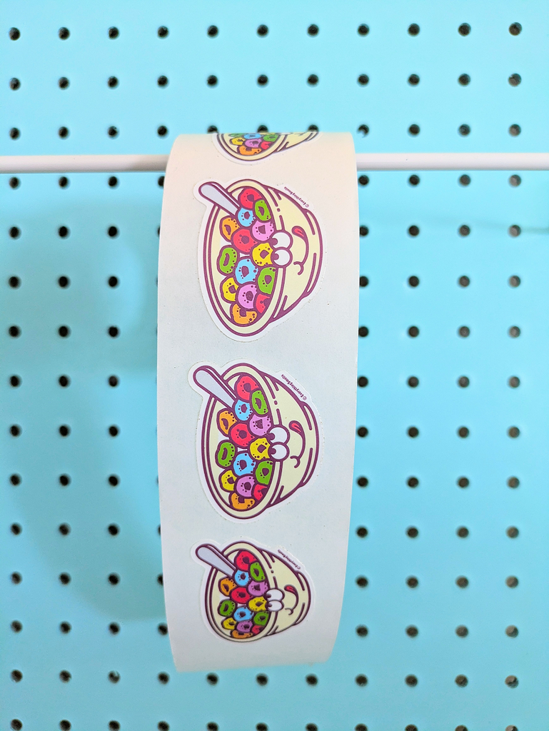 Fruity Loops Cereal Sticker From The Roll *NEW! | EverythingSmells