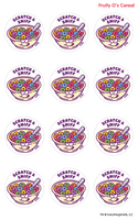 Fruity O's Cereal EverythingSmells Scratch & Sniff Stickers