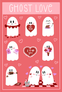 Ghost Love Stickers
