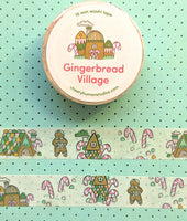 Gingerbread Village Washi Tape *NEW!