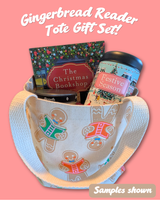 Gingerbread Reader Cozy Gift Set Tote for Readers *NEW!