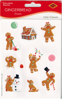 Gingerbread Family Stickers *NEW!