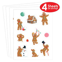 Gingerbread Family Stickers *NEW!