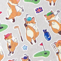 Foxy Golfers Stickers *NEW!