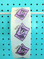 Grape Drink Packet Scratch & Sniff Sticker Roll *NEW!