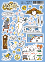 Happy New Year Stickers by 9 O'Clock Bonnie *NEW!