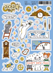 Happy New Year Stickers by 9 O'Clock Bonnie *NEW!