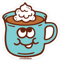 Hot Chocolate Vinyl Sticker by EverythingSmells *Limited-Edition!