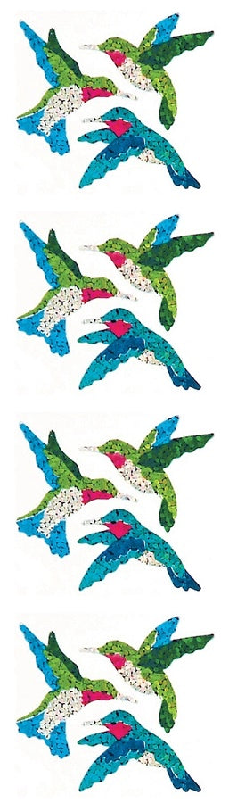 Hummingbird Prismatic Stickers by Hambly *NEW!
