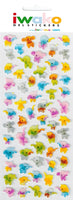 Colorful Elephant Acrylic Stickers