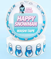 Happy Snowman Washi Tape