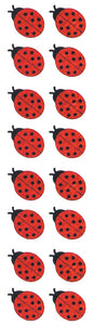 Ladybug Prismatic Stickers by Hambly *NEW!