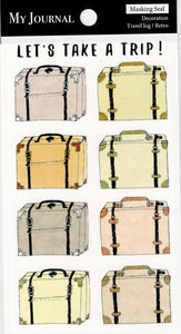 Let's Take a Trip Stickers by Pine Book