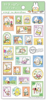Moo Chan The Rabbit Stamp Stickers by Mind Wave