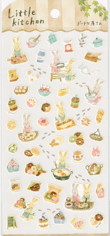 Bunnies In The Kitchen Stickers by Mind Wave *NEW!