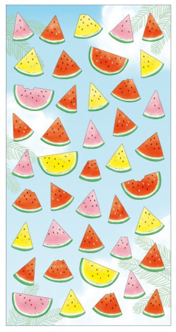 Watermelon Slices Paper Stickers by Mind Wave