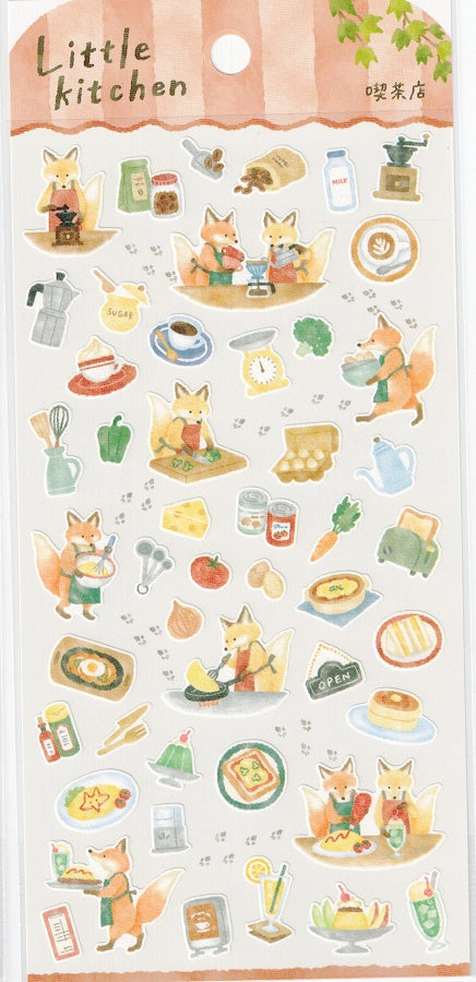 Foxes In The Kitchen Stickers by Mind Wave *NEW!