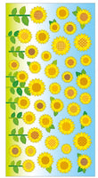Sunflower Field Paper Stickers by Mind Wave