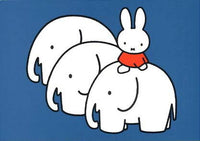 Miffy Rides An Elephant Postcard *NEW!
